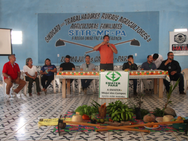 Abertura da programação da "Caravana da Agricultura Familiar" em Mojuí dos Campos - Foto: Adonias Silva/Ascom/PMMC)