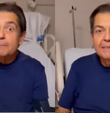 Faustão realiza exame de rotina no mesmo hospital que Silvio Santos está internado