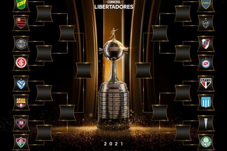 Libertadores: definidos duelos das oitavas e o chaveamento até a final