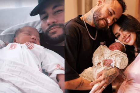 Neymar publica foto com filha recém-nascida e afasta rumores de separação com Bruna Biancardi