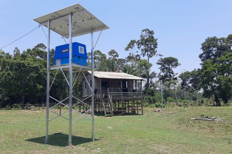 Juruti comemora a chegada da energia elétrica em comunidades ribeirinhas 