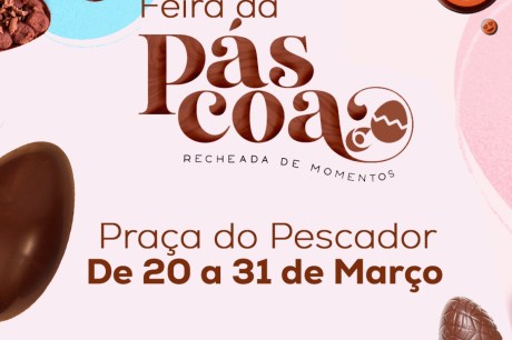 Feira da Páscoa: Feira acontecerá do dia 20 a 31 de março