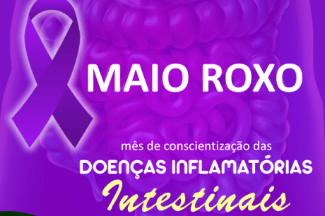 Campanha Maio Roxo alerta sobre doenças inflamatórias intestinais