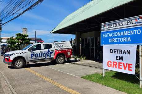 Servidores do Detran entram em greve e paralisam serviços no Pará