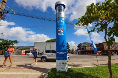 Totens de segurança em municípios do Pará reforçam monitoramento e ajudam na prevenção de crimes