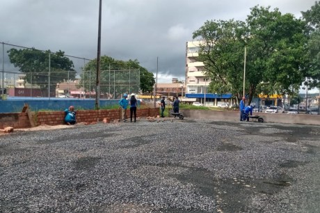 Obras no Complexo de Esporte e Lazer de Santarém avançam para nova fase de construção